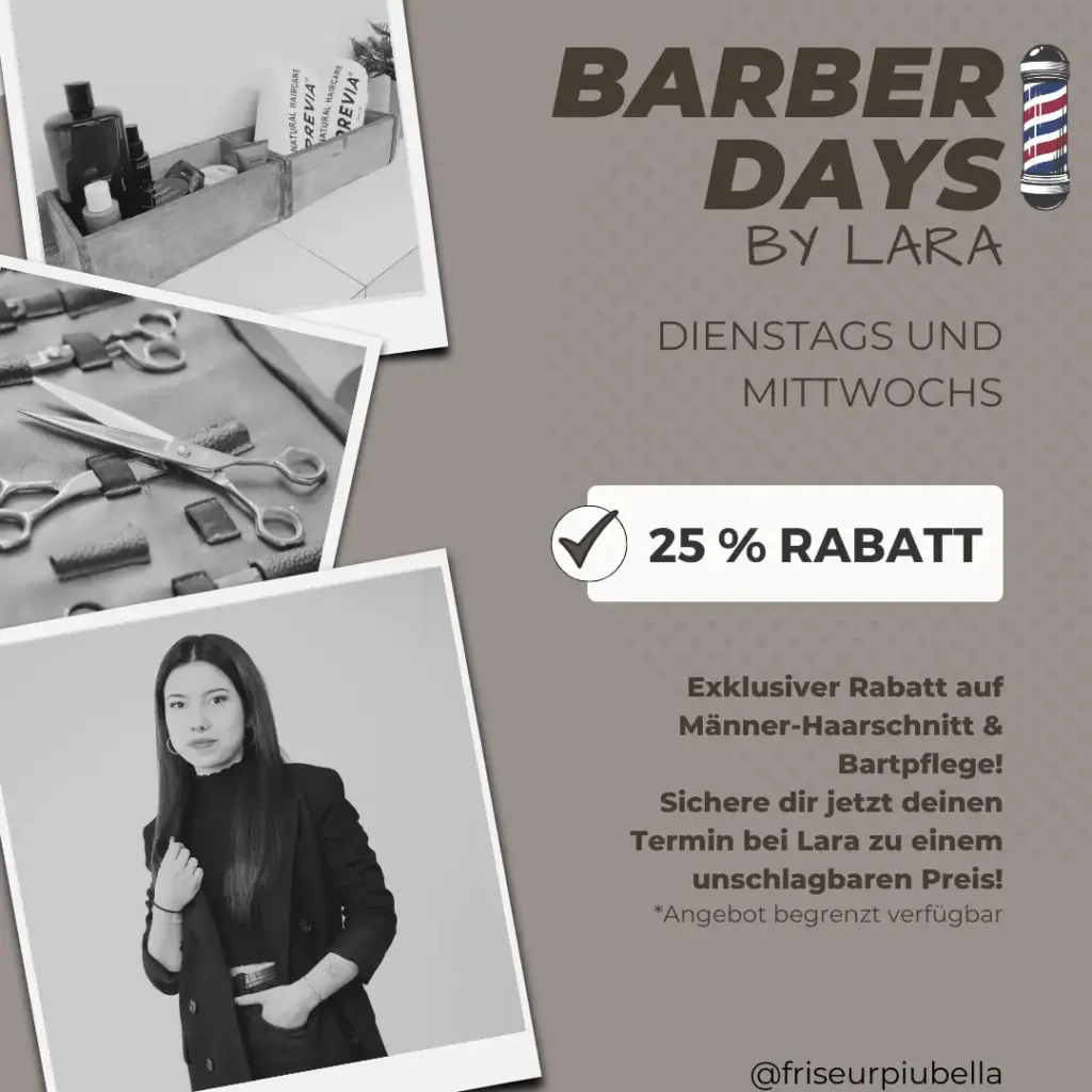 Barber Days by Lara: Exklusiver Rabatt
